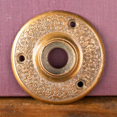 #42490 - Salvaged Antique Ornate Doorknob Rosette image