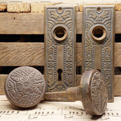 #43075 - Antique Corbin Canton Door Hardware Set image