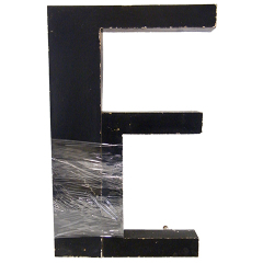 #11098 - Salvaged&nbsp;Letter&nbsp;E&nbsp;image