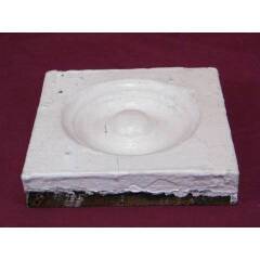 #11922 - Painted&nbsp;Wood&nbsp;Rosette&nbsp;image