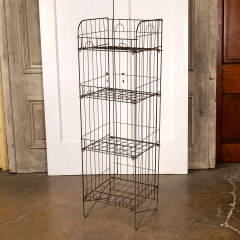 #12622 - Vintage&nbsp;Metal&nbsp;Wire&nbsp;Retail&nbsp;Display&nbsp;Stand&nbsp;image