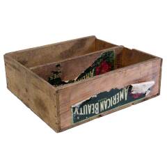 #16680 - American&nbsp;Beauty&nbsp;Wood&nbsp;Crate&nbsp;image