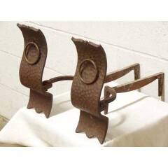 #18788 - Arts&nbsp;&&nbsp;Crafts&nbsp;Fireplace&nbsp;Andirons&nbsp;image