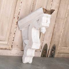 #20299 - 15x15&nbsp;Salvaged&nbsp;Antique&nbsp;Wood&nbsp;Corbel&nbsp;Bracket&nbsp;image