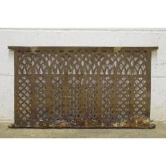 #20354 - Salvaged&nbsp;Antique&nbsp;Cast&nbsp;Iron&nbsp;Foundation&nbsp;Grate&nbsp;image