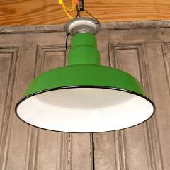 #21550 - Porcelain&nbsp;Enameled&nbsp;Industrial&nbsp;Light&nbsp;Fixture&nbsp;image