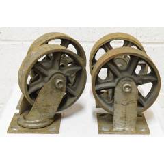 #22607 - Industrial&nbsp;Metal&nbsp;Cart&nbsp;Casters&nbsp;image