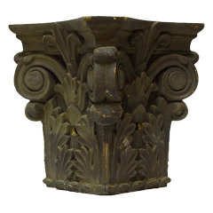 #23419 - Antique&nbsp;Ornate&nbsp;Cast&nbsp;Brass&nbsp;Building&nbsp;Ornament&nbsp;image