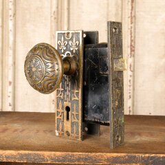 #23606 - Antique&nbsp;Mallory&nbsp;Wheeler&nbsp;Door&nbsp;Hardware&nbsp;Set&nbsp;image