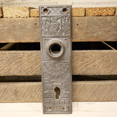 #23966 - Cast&nbsp;Iron&nbsp;Doorknob&nbsp;Backplate&nbsp;image
