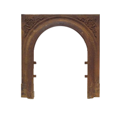#25245 - 29x31&nbsp;Antique&nbsp;Cast&nbsp;Iron&nbsp;Fireplace&nbsp;Surround&nbsp;image