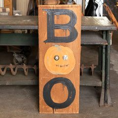 #30154 - Handmade&nbsp;Halloween&nbsp;BOO&nbsp;Sign&nbsp;image