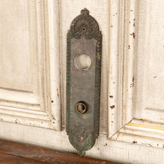 #30944 - Antique&nbsp;Lockwood&nbsp;Entry&nbsp;Door&nbsp;Backplate&nbsp;image