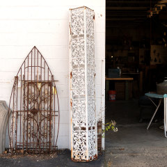 #31962 - Ornate&nbsp;Salvaged&nbsp;Cast&nbsp;Iron&nbsp;Porch&nbsp;Post&nbsp;image