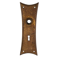 #33584 - Antique&nbsp;Metal&nbsp;Doorknob&nbsp;Backplate&nbsp;image