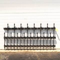 #33917 - Salvaged&nbsp;Antique&nbsp;Cast&nbsp;Iron&nbsp;Garden&nbsp;Fence&nbsp;image