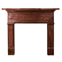 #34544 - Salvaged&nbsp;Antique&nbsp;Wood&nbsp;Fireplace&nbsp;Mantel&nbsp;image