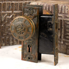 #35568 - Antique&nbsp;Mallory&nbsp;Wheeler&nbsp;Door&nbsp;Hardware&nbsp;image