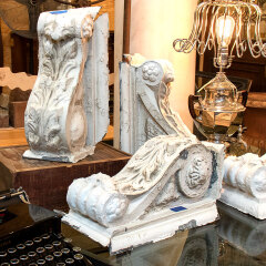 #36268 - Antique&nbsp;Exterior&nbsp;Building&nbsp;Cornice&nbsp;Modillion&nbsp;image