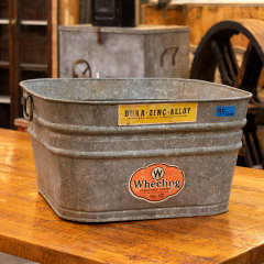 #37288 - Galvanized&nbsp;Metal&nbsp;Wash&nbsp;Tub&nbsp;image