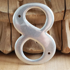 #37805 - Metal&nbsp;House&nbsp;Number&nbsp;8&nbsp;image