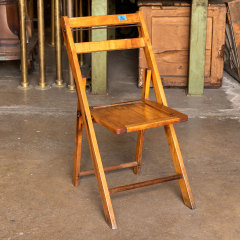 #38059 - Vintage&nbsp;Wood&nbsp;Folding&nbsp;Chair&nbsp;image