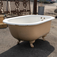 #38655 - 30x54&nbsp;Antique&nbsp;Cast&nbsp;Iron&nbsp;Clawfoot&nbsp;Bathtub&nbsp;image