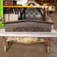 #39579 - Cast&nbsp;Iron&nbsp;Building&nbsp;Pediment&nbsp;Window&nbsp;Header&nbsp;image