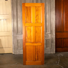 #40261 - 28x79&nbsp;Salvaged&nbsp;6&nbsp;Panel&nbsp;Pine&nbsp;Interior&nbsp;Door&nbsp;image