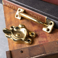 #40666 - Brass&nbsp;Window&nbsp;Sash&nbsp;Hardware&nbsp;Set&nbsp;image