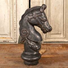 #41004 - Cast&nbsp;Iron&nbsp;Horse&nbsp;Head&nbsp;Fence&nbsp;Post&nbsp;Topper&nbsp;image