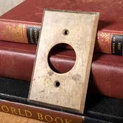 #41405 - Single&nbsp;Gang&nbsp;Outlet&nbsp;Receptacle&nbsp;Cover&nbsp;Plate&nbsp;image