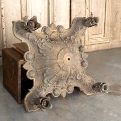 #41560 - Salvaged&nbsp;Antique&nbsp;Cast&nbsp;Brass&nbsp;Light&nbsp;Fixture&nbsp;image