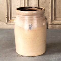 #42072 - Antique&nbsp;3&nbsp;Gallon&nbsp;Stoneware&nbsp;Crock&nbsp;image