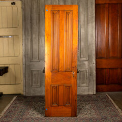 #43091 - 24x81&nbsp;Salvaged&nbsp;Antique&nbsp;4&nbsp;Panel&nbsp;Interior&nbsp;Door&nbsp;image