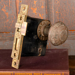 #43148 - Antique&nbsp;Mallory&nbsp;Wheeler&nbsp;Door&nbsp;Hardware&nbsp;Set&nbsp;image