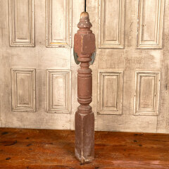 #43809 - Salvaged&nbsp;Antique&nbsp;Wood&nbsp;Staircase&nbsp;Newel&nbsp;Post&nbsp;image