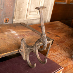 #43843 - Antique&nbsp;Ornate&nbsp;Cast&nbsp;Iron&nbsp;Hat&nbsp;&&nbsp;Coat&nbsp;Hook&nbsp;image