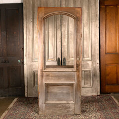 #43887 - 32x78&nbsp;Salvaged&nbsp;Antique&nbsp;Half&nbsp;Lite&nbsp;Entry&nbsp;Door&nbsp;image
