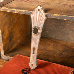 #43911 - Salvaged&nbsp;Art&nbsp;Deco&nbsp;Doorknob&nbsp;Backplate&nbsp;image