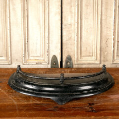 #44103 - Salvaged&nbsp;Antique&nbsp;Cast&nbsp;Iron&nbsp;Fireplace&nbsp;Fender&nbsp;image