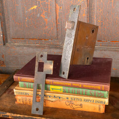 #44192 - Antique&nbsp;Russell&nbsp;Erwin&nbsp;Door&nbsp;Mortise&nbsp;Lock&nbsp;Set&nbsp;image