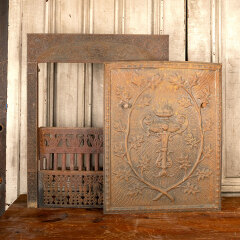 #44234 - Antique Fireplace Surround & Summer Cover image