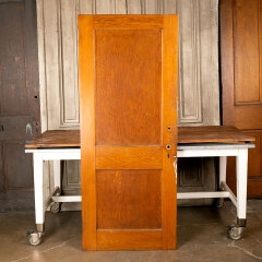 #44253 - 30x73&nbsp;Antique&nbsp;Oak&nbsp;2&nbsp;Panel&nbsp;Interior&nbsp;Door&nbsp;image