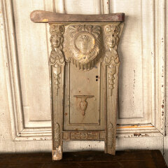 #44377 - Antique&nbsp;Cast&nbsp;Iron&nbsp;Figural&nbsp;Theater&nbsp;Seat&nbsp;End&nbsp;image