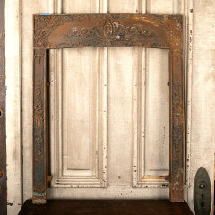 #44578 - Antique&nbsp;Ornate&nbsp;Cast&nbsp;Iron&nbsp;Fireplace&nbsp;Surround&nbsp;image