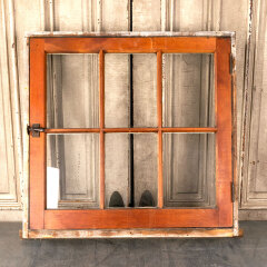 #44974 - Salvaged&nbsp;Antique&nbsp;6&nbsp;Divided&nbsp;Lite&nbsp;Window&nbsp;image
