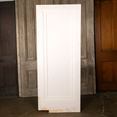 #45076 - 32x79&nbsp;Salvaged&nbsp;Antique&nbsp;1&nbsp;Panel&nbsp;Swing&nbsp;Door&nbsp;image