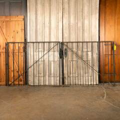 #45128 - Vintage&nbsp;Wrought&nbsp;Iron&nbsp;Driveway&nbsp;Gates&nbsp;image