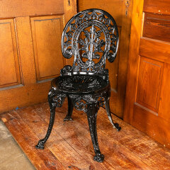 #45412 - Vintage&nbsp;Style&nbsp;Cast&nbsp;Aluminum&nbsp;Garden&nbsp;Chair&nbsp;image